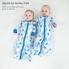 LollyBanks two-way zipper sleep sack for easy diaper changes without waking baby