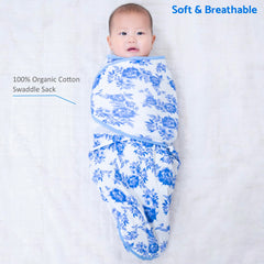 LollyBanks swaddle sack bottom zipper enables quick, quiet diaper changes