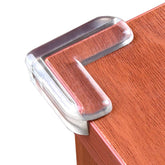 lomily clear corner guard six-pack protects furniture edges without altering appearance