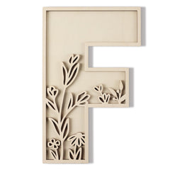 Longan Craft layered 12-inch wood letters for wall decor elevate living spaces.