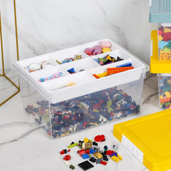 Loobuu bricks compatible baseplate lids ideal for brick based play and storage.