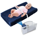 LOONAH compact changing pad with contoured sides for secure baby changes.