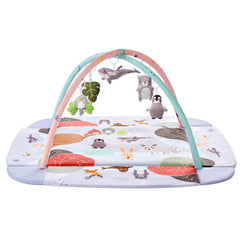Looxii Baby Play Gym with detachable toys supports tummy time and early motor skills.