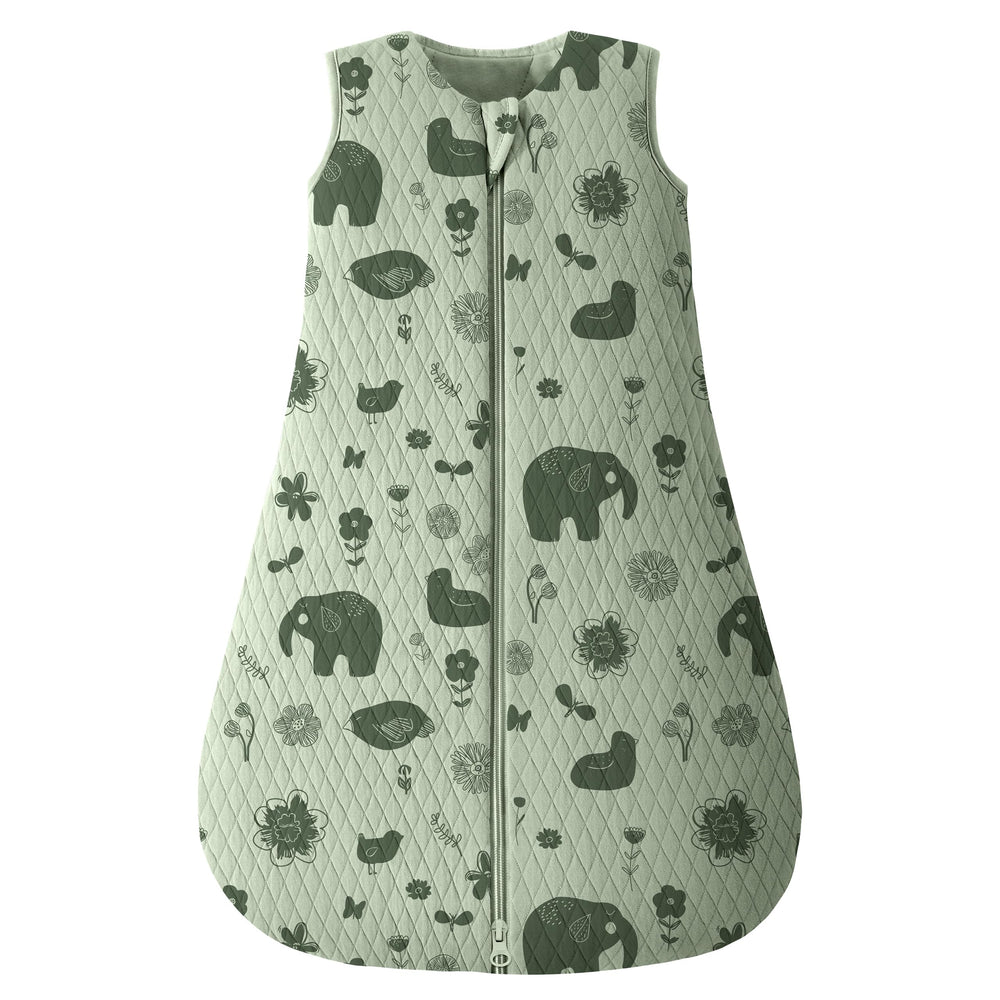Looxii baby sleep sack with cotton outer fabric offers soft comfort for delicate skin