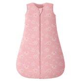Looxii baby sleep sack soft cotton fabric provides gentle warmth.