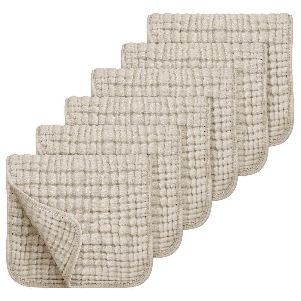 Looxii muslin burp cloths oversized 20x10 provide full shoulder coverage for spills