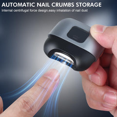 LOQOMI clipper showing two speeds for different nail types