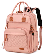 LORADI 18 pocket diaper bag backpack with front pocket for quick access to essentials