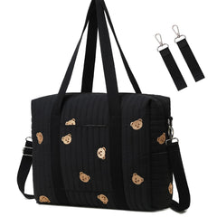 LORADI convertible diaper bag tote with pockets for organized travel and baby items