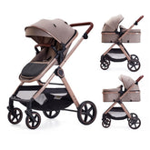 LORTSYBAB 2-in-1 stroller with reversible seat for face-to-parent or face-out viewing.
