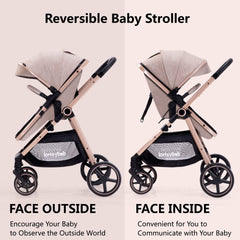 LORTSYBAB adjustable canopy with sun visors protects baby from UV rays.