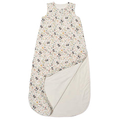 Loulou Lollipop Bumble Bees design sleepsack in breathable fabric for year-round comfort.