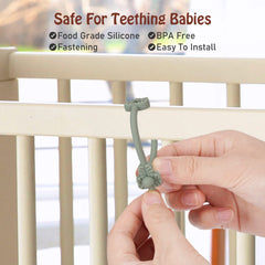 Lovbaby adjustable stretchable strap fits bottles and toys for versatile use.
