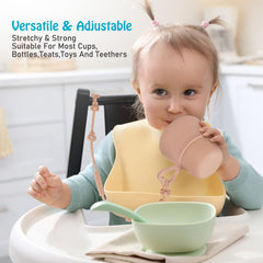 Lovbaby reusable toy tether boil-safe and washable for daily reuse.