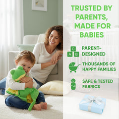 Love By Emi frog lovey yellow green colors offers calming presence