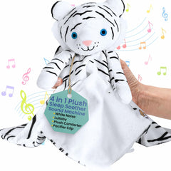 Love By Emi White Noise Lovey provides calming sounds during travel and naps.
