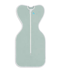 Love to Dream Olive Swaddle Up Small keeps hips free for comfortable movement.