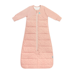 Love to Dream Sleep Bag in Rose Pebbles with long sleeves for cozy overnight warmth