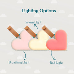 Love to Dream Sleep Machine baby night light soothes gently at bedtime.