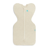 Love to Dream Swaddle Up arms up design supports natural sleep position