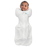Love to Dream Swaddle UP arm-up design supports self-soothing for calmer nights