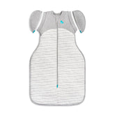 Love to Dream Swaddle Up Transition Bag with zip-off wings supports a gentle arms-free transition