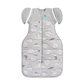 Love to Dream Swaddle Up Transition Bag with zip-off wings provides arms-up sleep