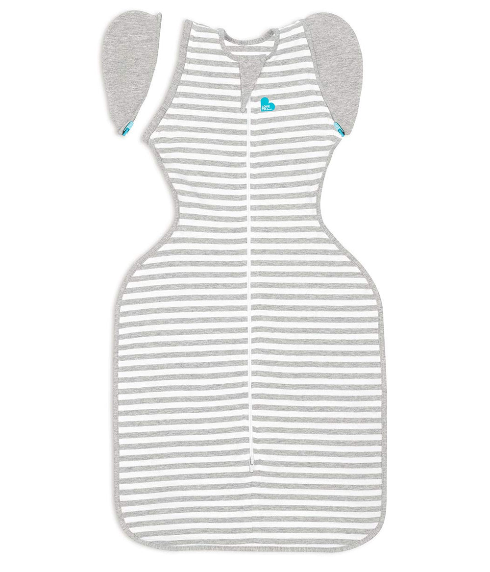Love to Dream Swaddle Up Transition Swaddle front view shows safe, snug sleep-ready design.
