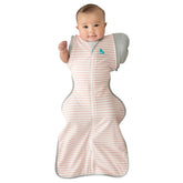 Love to Dream Swaddle Up Transition Wings: zip-off pink design supports a gentle arm-free transition.