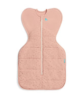 Love to Dream Swaddle Up Rose with arms-up pose for self-soothing support