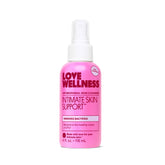 Love Wellness Intimate Skin Support bottle-pour: soothing daily external cleanse