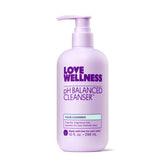 Love Wellness pH Balancing Cleanser bottle front—fragrance-free gentle intimate care.