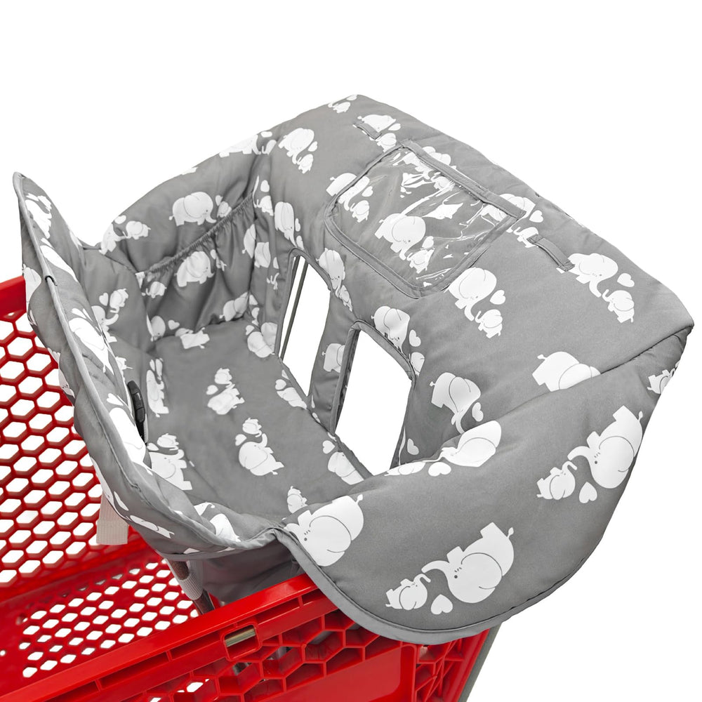 Love&go 2-in-1 cart and high chair cover with universal fit for most carts