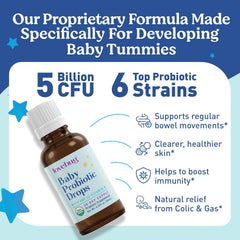 Lovebug Organic Ingredients Label highlights non-GMO and allergen-free composition