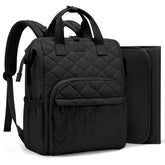 LOVEVOOK small diaper bag backpack front view shows compact, stylish daily companion.