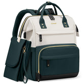 LOVEVOOK diaper bag backpack front view highlighting spacious layout for parents