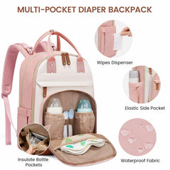 LOVEVOOK stroller buckles help secure the bag on your stroller