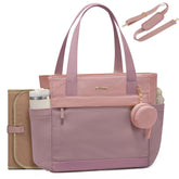LOVEVOOK diaper bag tote with large main compartment for baby essentials