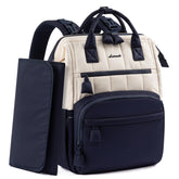 LOVEVOOK Puffer Diaper Backpack front view highlights lightweight comfort