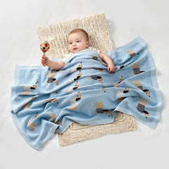 Loyfoky 40x30-inch swaddle size provides roomy secure wrap for newborns
