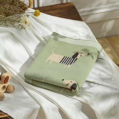 Loyfoky blanket swaddle ready in cozy nursery setting.