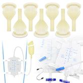 LP-sunshine latex catheter external set shows secure, comfortable fit for daily wear.
