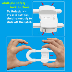 LRANFOW push-button release provides easy adult access.