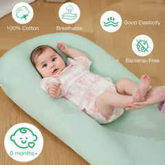 Lucakuins lounger offers space to grow up to two years.