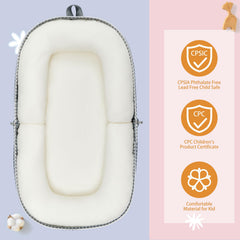 Lucakuins Baby Lounger provides an interaction space for awake babies.