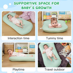 Lucakuins lounger removable cover for easy cleaning and quick refresh.