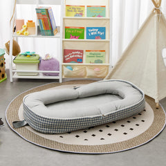 Lucakuins Baby Lounger travel-compact fold enables on-the-go use
