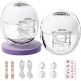 Lucina wearable lightweight breast pump for mobile comfort