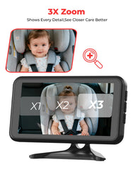 Luckview BM2A infrared night vision delivers clear rear view in low light