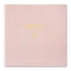 Lucy Darling Baby Memory Book Wildflower Meadow cover with elegant florals for keepsakes.